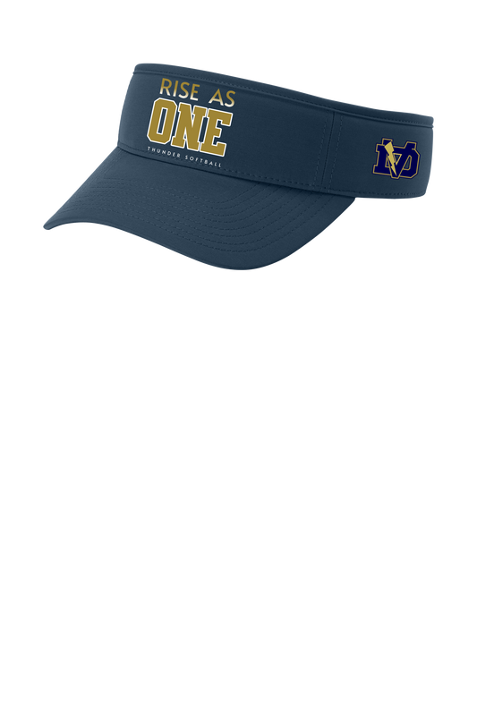 RISE AS ONE DV VISOR - NAVY