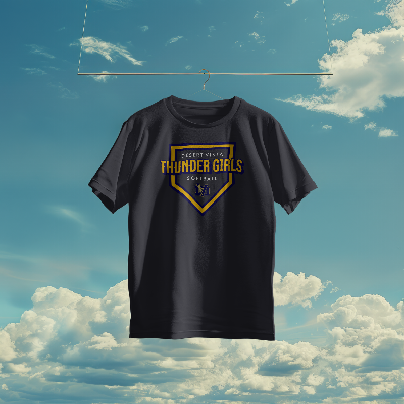 DV SOFTBALL THUNDER GIRLS - GAME DAY TEE